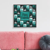 Halloween-Mosaik Leinwanddruck (Insitu (Wohnzimmer))