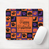 Halloween-Mosaik Mousepad (Mit Mouse)