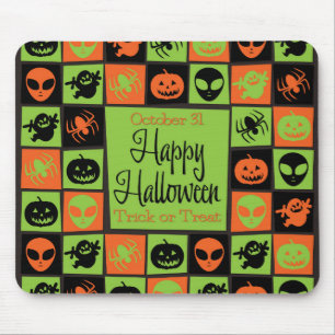 Halloween-Mosaik Mousepad