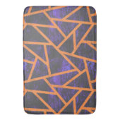 Halloween-Mosaikmuster Badematte (Vorderseite Vertikal)