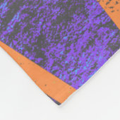 Halloween-Mosaikmuster Fleecedecke (Ecke)