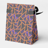 Halloween-Mosaikmuster Geschenkschachtel (Rückseite)