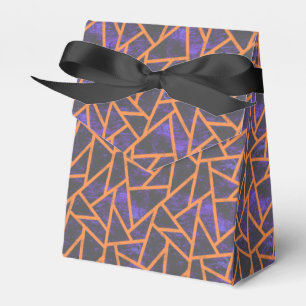 Halloween-Mosaikmuster Geschenkschachtel