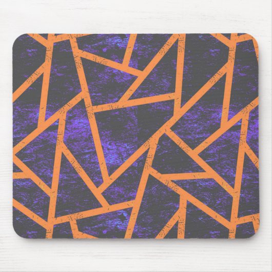 Halloween-Mosaikmuster Mousepad (Vorne)