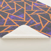 Halloween-Mosaikmuster Sherpadecke (3/4)