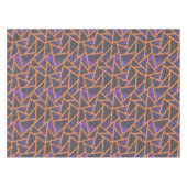 Halloween-Mosaikmuster Tischdecke (Vorderseite (Horizontal))