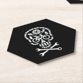 Halloween mountain bike MTB bicycle sugar Untersetzer (angewinkelt)