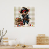 Halloween Mouse Poster (Küche)