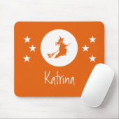 Halloween Mousepad, Orange Mousepad (Mit Mouse)