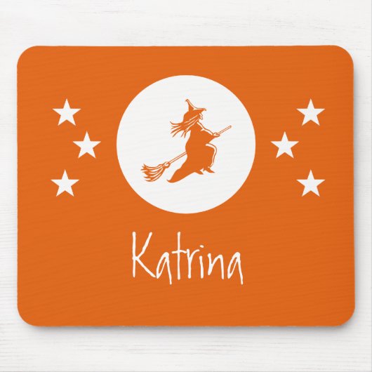 Halloween Mousepad, Orange Mousepad (Vorne)
