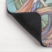 Halloween Mousepad, 'Zeitlose Verbindung' Hexe Mousepad (Ecke)