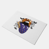 Halloween Mouth Fußmatte (Schrägansicht)