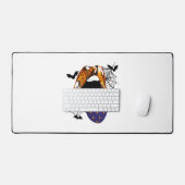 Halloween Mouth Schreibtischunterlage (Tastatur & Maus)