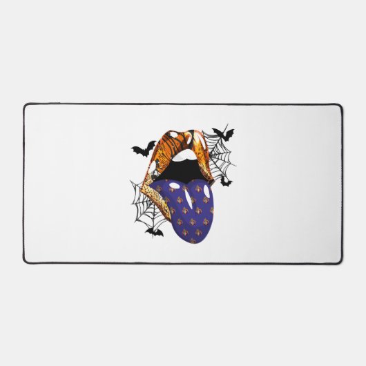 Halloween Mouth Schreibtischunterlage (Vorderseite)