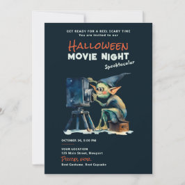 Halloween Movie Night Spooktacular Gremlin Dark Einladung