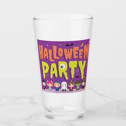 Halloween mug glas (Vorderseite)