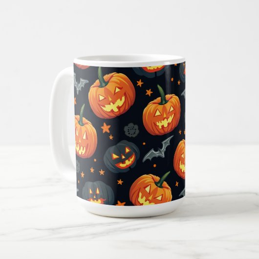 Halloween Mugcup Kaffeetasse (Vorderseite Links)