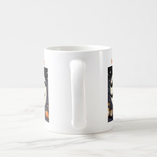 Halloween mugs with a cat theme kaffeetasse (Henkel)