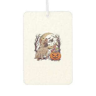 Halloween-Mumie Französische Bulldogge Kürbis Süßi Autolufterfrischer