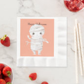 Halloween-Mumie Serviette (Beispiel)