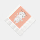 Halloween-Mumie Serviette (Ecke)