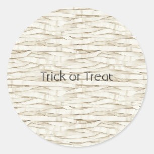 Halloween-Mumien-Wrap Runder Aufkleber