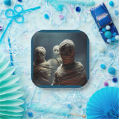 Halloween - Mummies 2 Pappteller (Party)