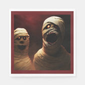 Halloween - Mummies 3 Serviette (Vorderseite)