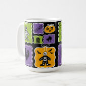 Halloween Mummy Coquette Kaffeetasse (Vorderseite Links)