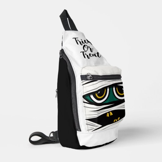 Halloween Mummy Crossbody Bag (Linke Seite)