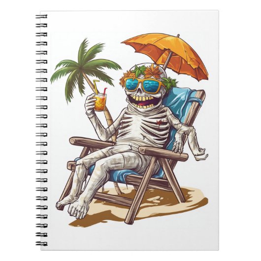 Halloween Mummy Day Off Notizblock (Vorderseite)