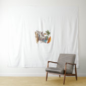 Halloween Mummy Day Off Wandteppich (Beispiel (Horizontal))