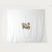 Halloween Mummy Day Off Wandteppich (Vorderseite (Horizontal))