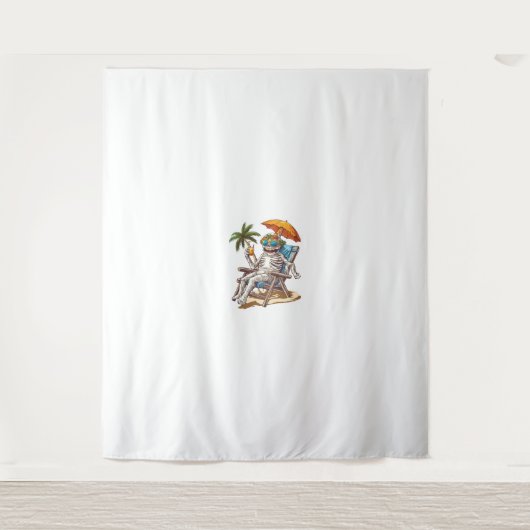 Halloween Mummy Day Off Wandteppich (Vorderseite)