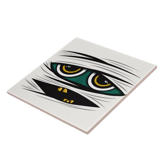 Halloween Mummy Fliese (Seite)