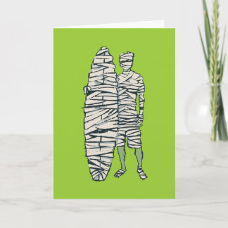 Halloween-Mummy Karte