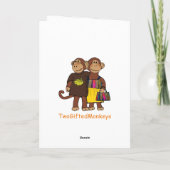 Halloween-Mummy-Karte Karte (Rückseite)