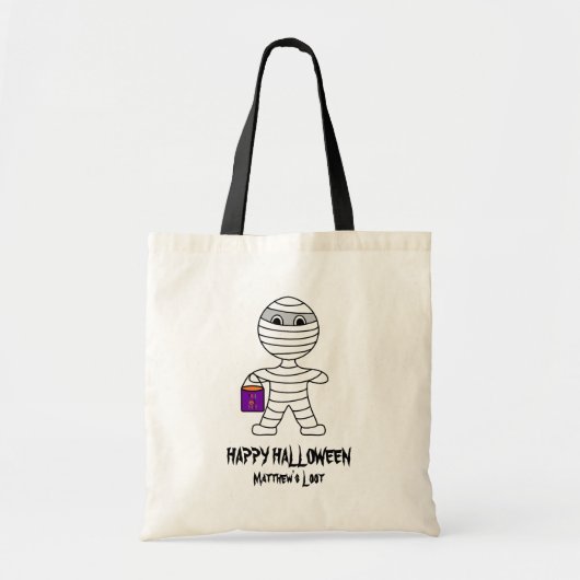 Halloween Mummy Loot Bag Tragetasche (Vorne)