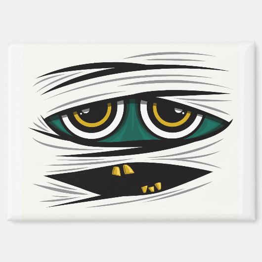 Halloween Mummy Magnet (Vorderseite)