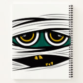 Halloween Mummy Notizblock (Rückseite)
