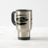 Halloween Mummy Reisebecher (Vorderseite Links)