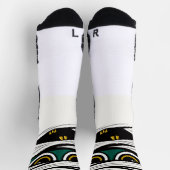 Halloween Mummy Socken (Oben)