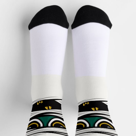Halloween Mummy Socken (Oben)