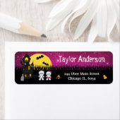 Halloween Mummy Spuk House Pink (Insitu)