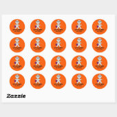 Halloween Mummy Stickers (Blatt)