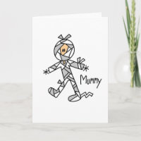 Halloween-Mummy-Strichmännchen