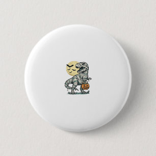 Halloween-Mummy-T-Rex-Süßigkeiten-Eimer Vintage-Ve Button