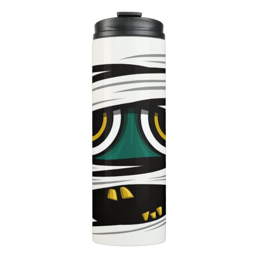 Halloween Mummy Thermosbecher (Vorderseite)