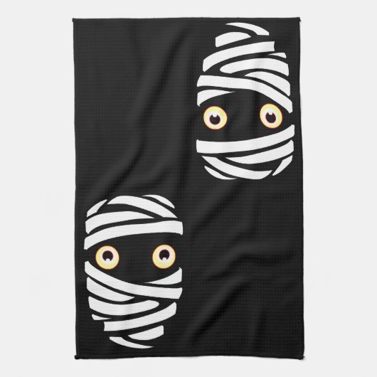 Halloween Mummy Totuch BOO Halloween Teetücher Handtuch (Vertikal)