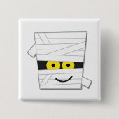 Halloween Mummy Tshirts und Geschenke Button (Vorderseite)